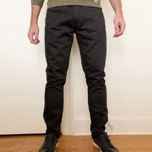 Banana Republic Skinny Traveler Pant Charcoal Gray 32x30